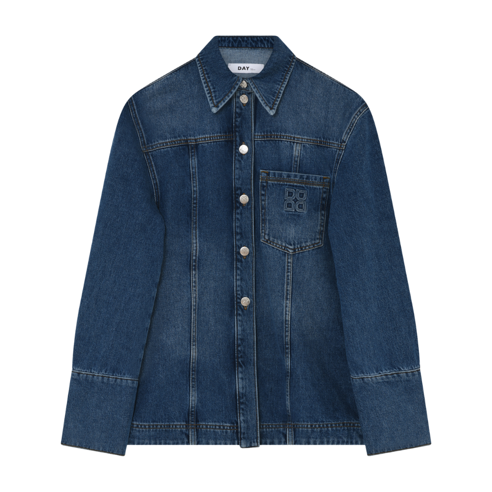 Ludmilla denimskjorte - Medium Blue